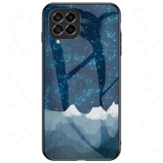 Capa Para Samsung Galaxy M33 5G Vidro Temperado Celeste