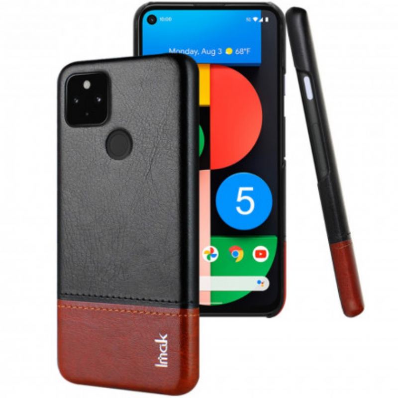 Capa Para Google Pixel 5 Imak Série Ruiyi Efeito Couro