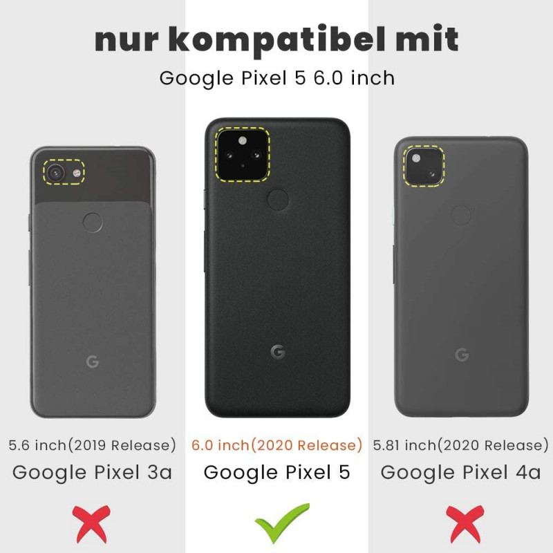 Capa Para Google Pixel 5 Transparente Cristalino