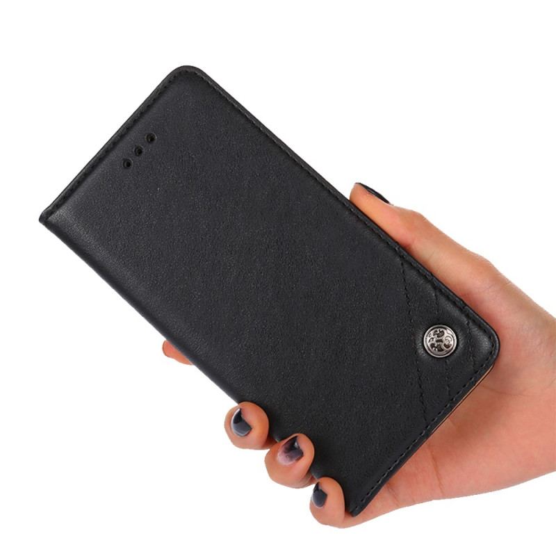 Capa De Celular Para Huawei P60 Pro Flip Rebite Decorativo