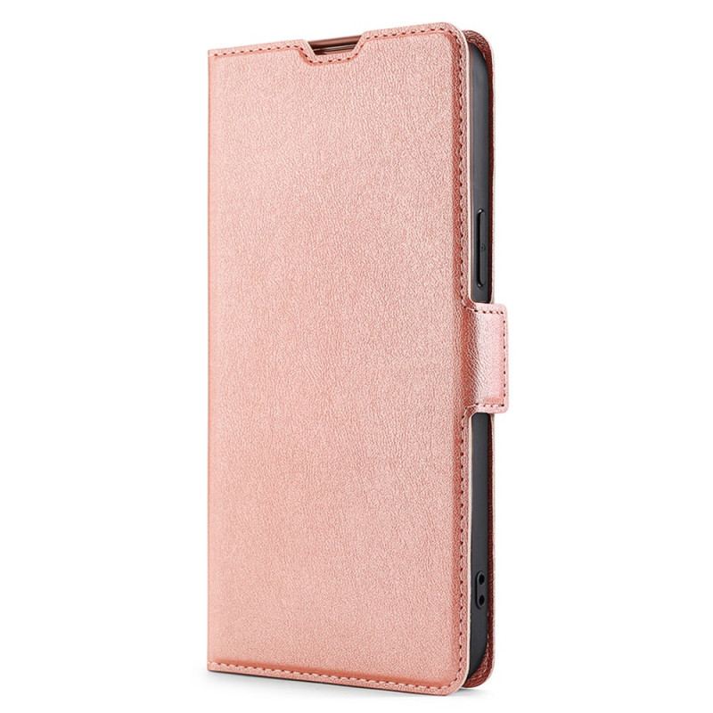 Capa De Couro Para Huawei P60 Pro Efeito Couro