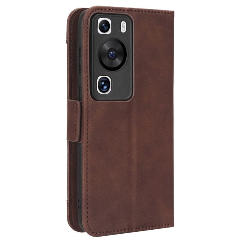 Capa Em Pele Para Huawei P60 Pro Multicartões