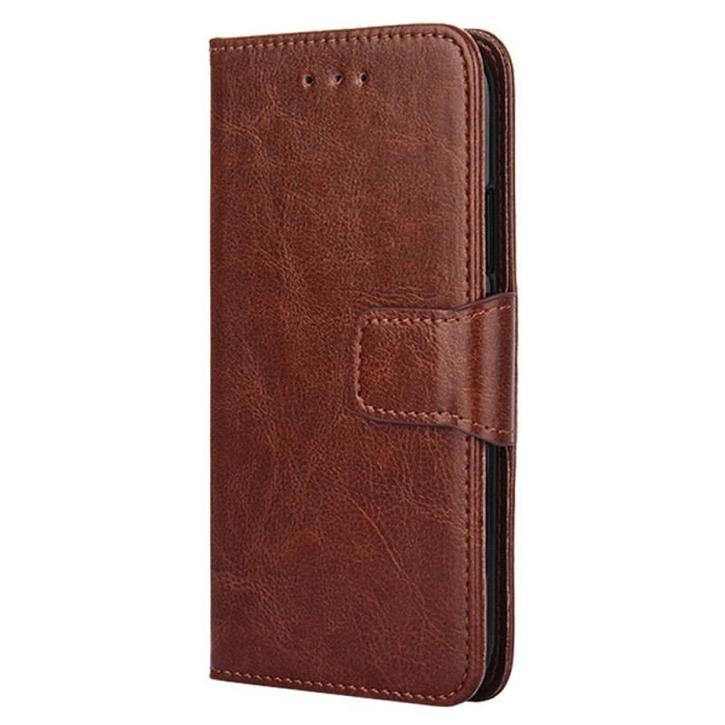 Capa Flip Para Huawei P60 Pro Couro Sintético Retrô