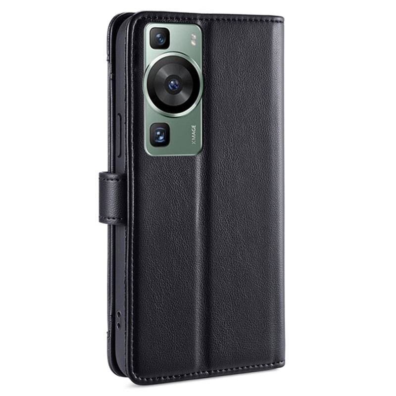 Capa Folio Para Huawei P60 Pro Cordão E Alça De Ombro