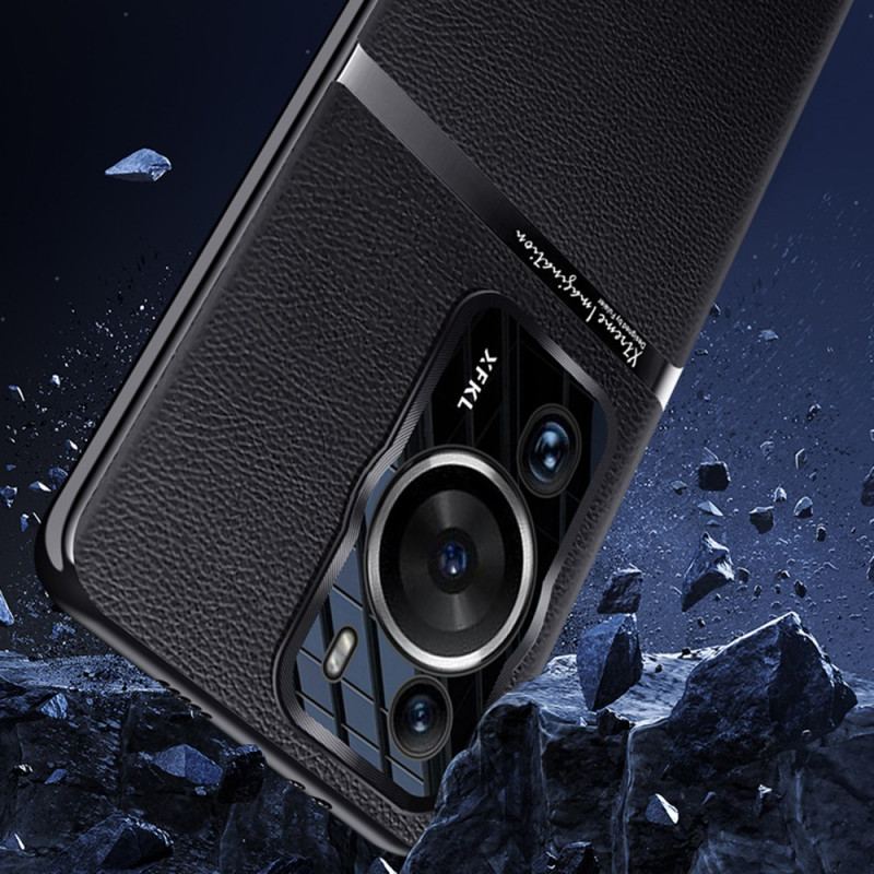 Capa Para Huawei P60 Pro Couro Sintético