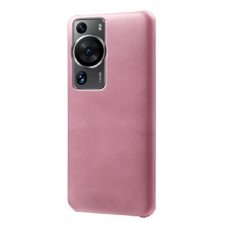 Capa Para Huawei P60 Pro Efeito Couro