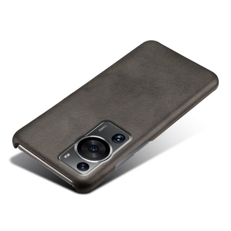 Capa Para Huawei P60 Pro Efeito Couro