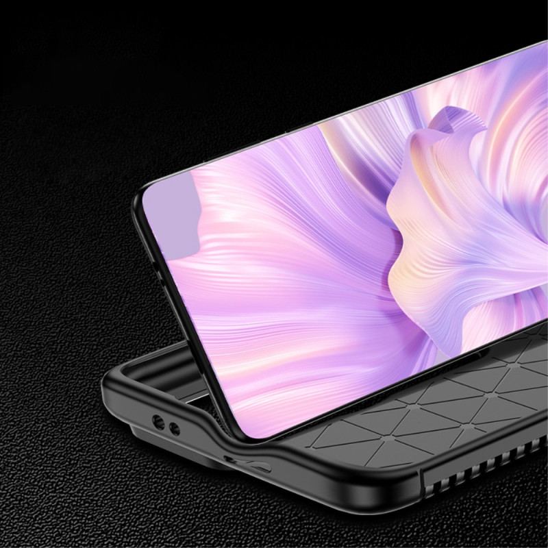 Capa Para Huawei P60 Pro Fibra De Carbono Flexível