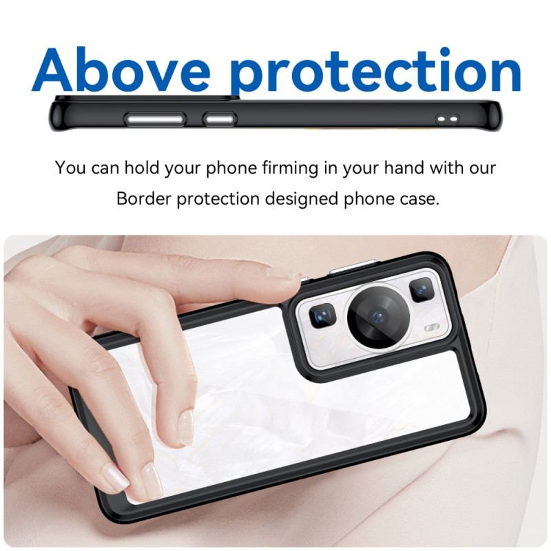 Capa Para Huawei P60 Pro Híbrido Transparente