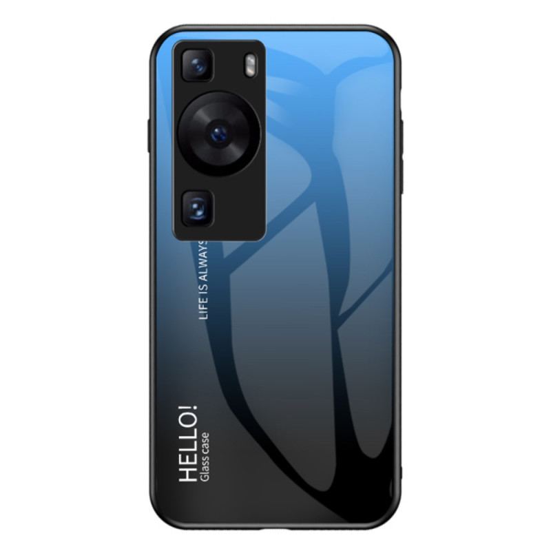 Capa Para Huawei P60 Pro Olá Vidro Temperado