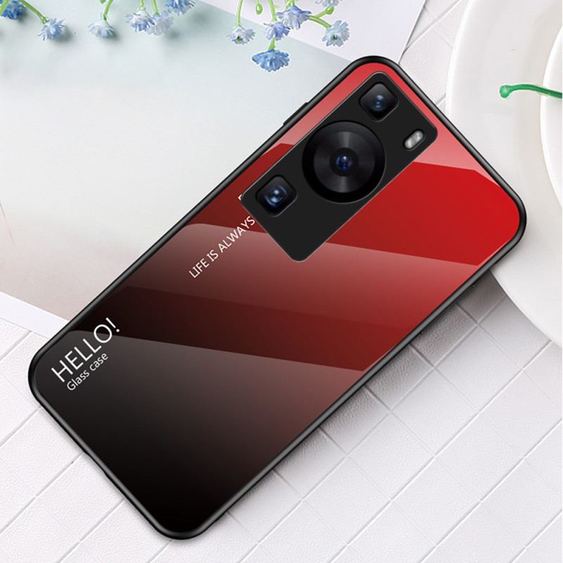 Capa Para Huawei P60 Pro Olá Vidro Temperado