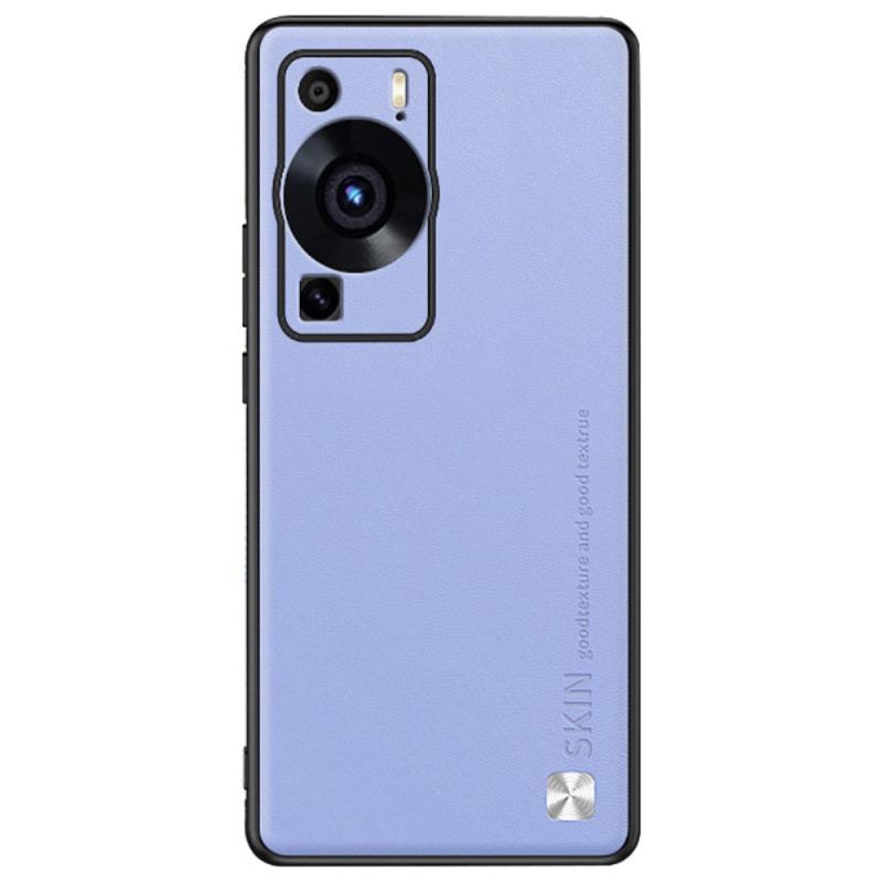 Capa Para Huawei P60 Pro Pele De Couro Sintético