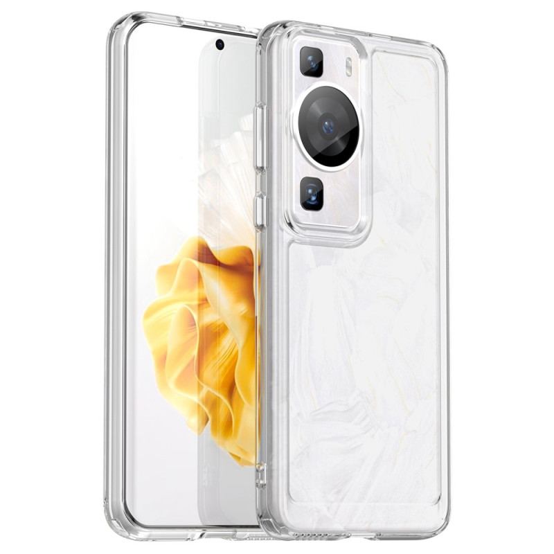 Capa Para Huawei P60 Pro Série Doces Transparentes