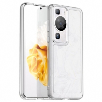 Capa Para Huawei P60 Pro Série Doces Transparentes