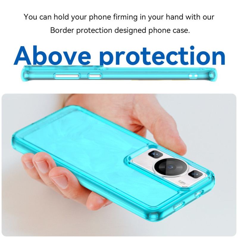 Capa Para Huawei P60 Pro Série Doces Transparentes