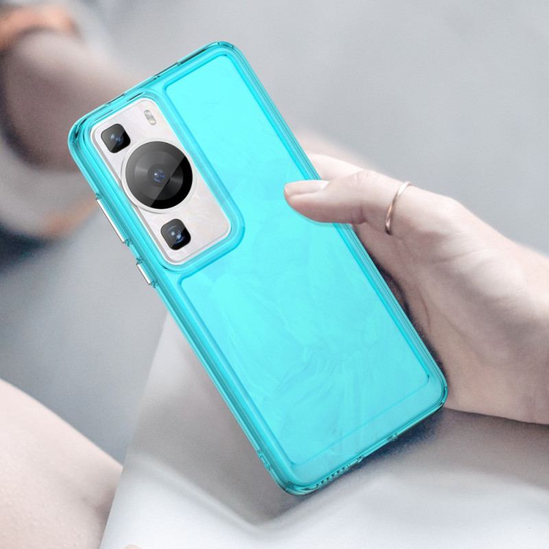 Capa Para Huawei P60 Pro Série Doces Transparentes