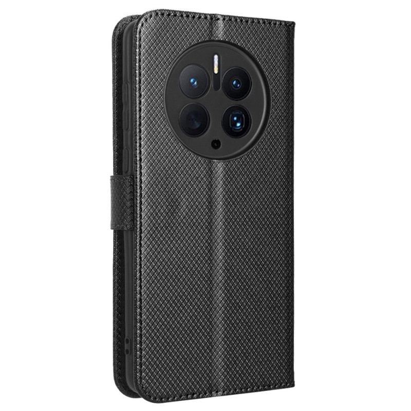 Capa Flip Para Huawei Mate 50 Pro De Cordão Seleção De Correia