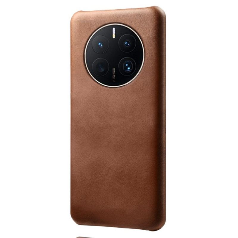 Capa Para Huawei Mate 50 Pro Efeito Couro