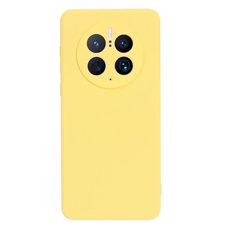 Capa Para Huawei Mate 50 Pro Silicone Líquido Com Cordão