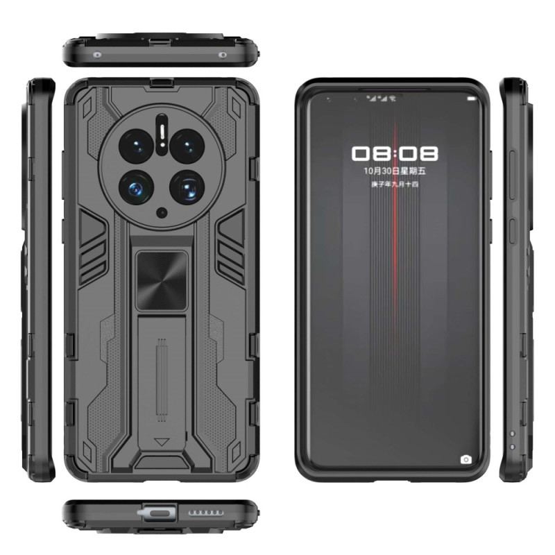 Capa Para Huawei Mate 50 Pro Suporte Removível Vertical E Horizontal