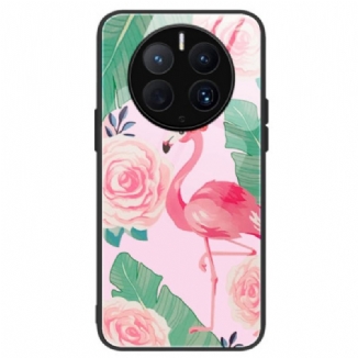 Capa Para Huawei Mate 50 Pro Vidro Temperado Flamingo