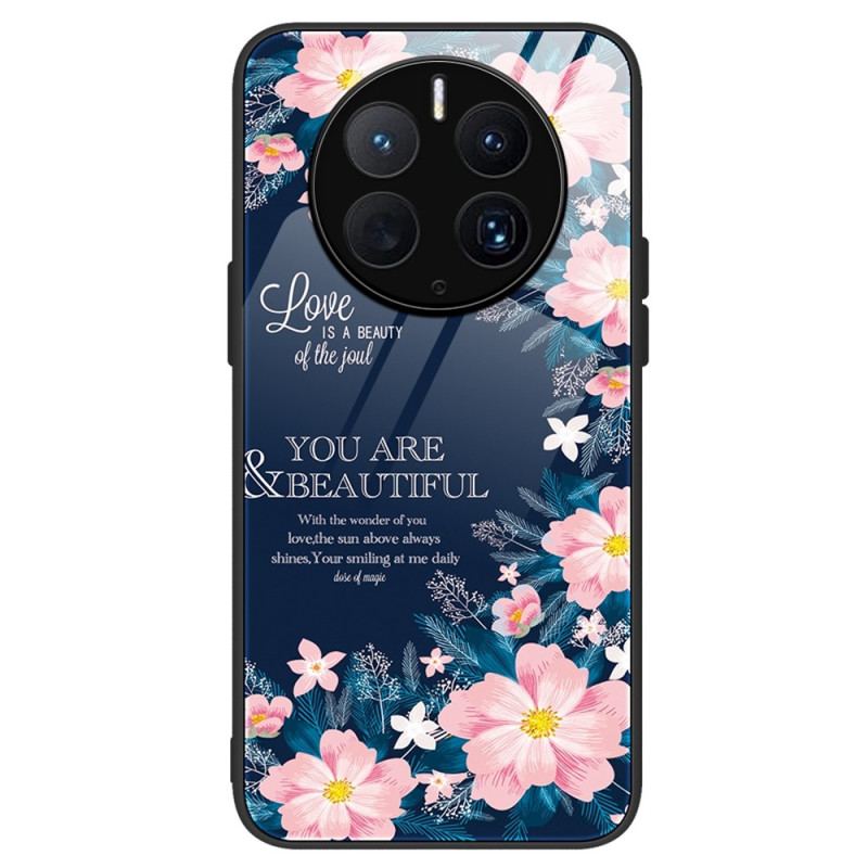 Capa Para Huawei Mate 50 Pro Vidro Temperado Você É Linda