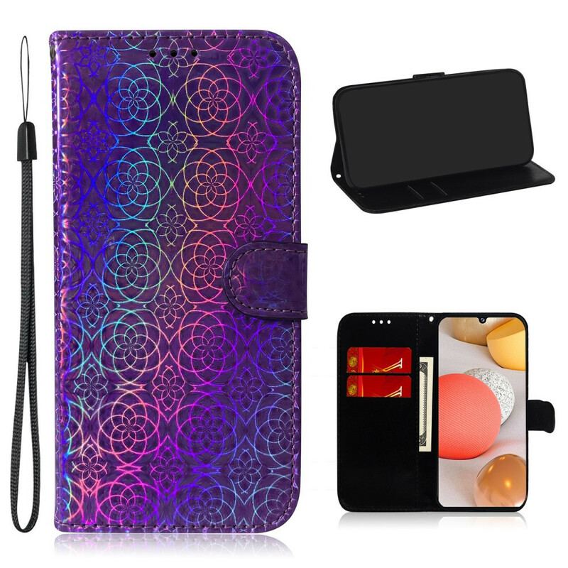 Capa Flip Para Samsung Galaxy A42 5G Cor Pura