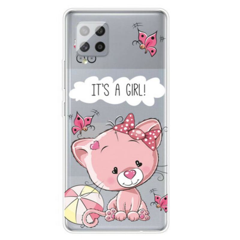 Capa Para Samsung Galaxy A42 5G É Uma Menina