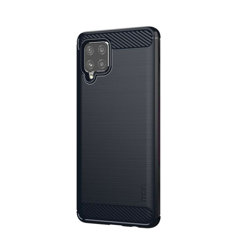 Capa Para Samsung Galaxy A42 5G Fibra De Carbono Escovada Mofi