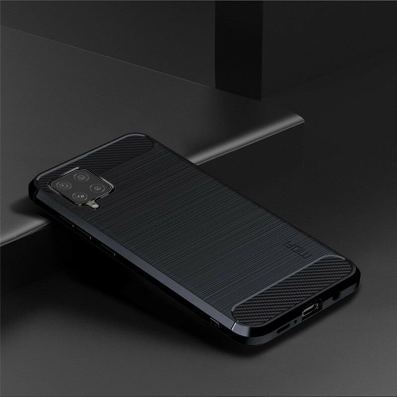 Capa Para Samsung Galaxy A42 5G Fibra De Carbono Escovada Mofi