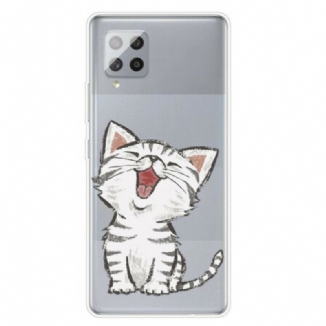 Capa Para Samsung Galaxy A42 5G Gato Fofo