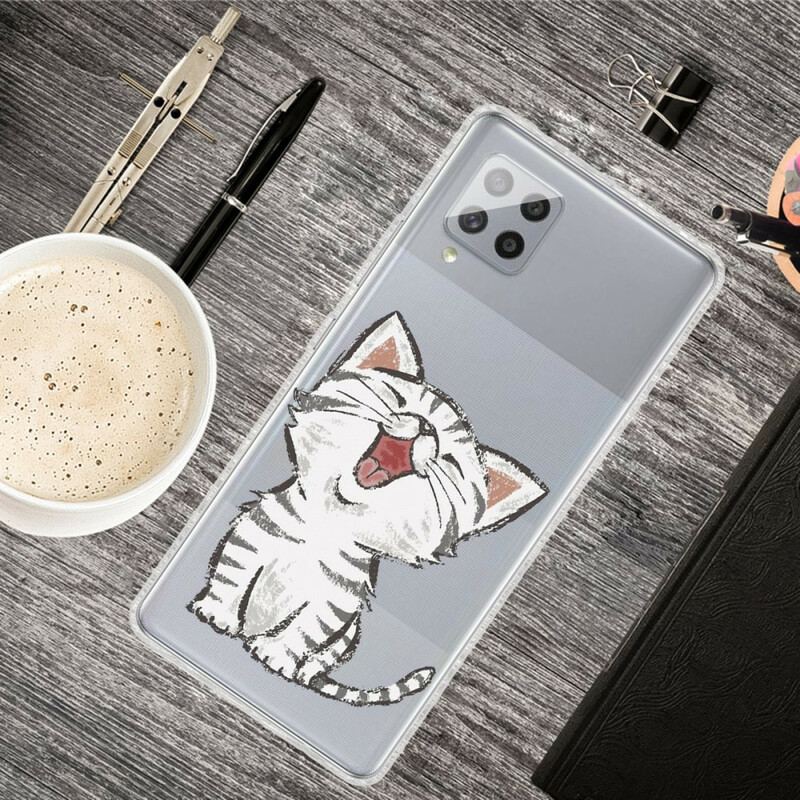 Capa Para Samsung Galaxy A42 5G Gato Fofo