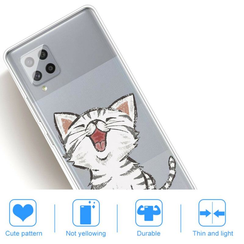 Capa Para Samsung Galaxy A42 5G Gato Fofo