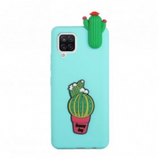 Capa Para Samsung Galaxy A42 5G Loucura De Cacto 3d