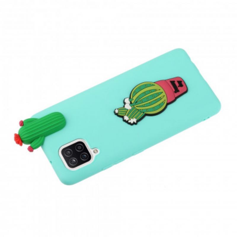 Capa Para Samsung Galaxy A42 5G Loucura De Cacto 3d