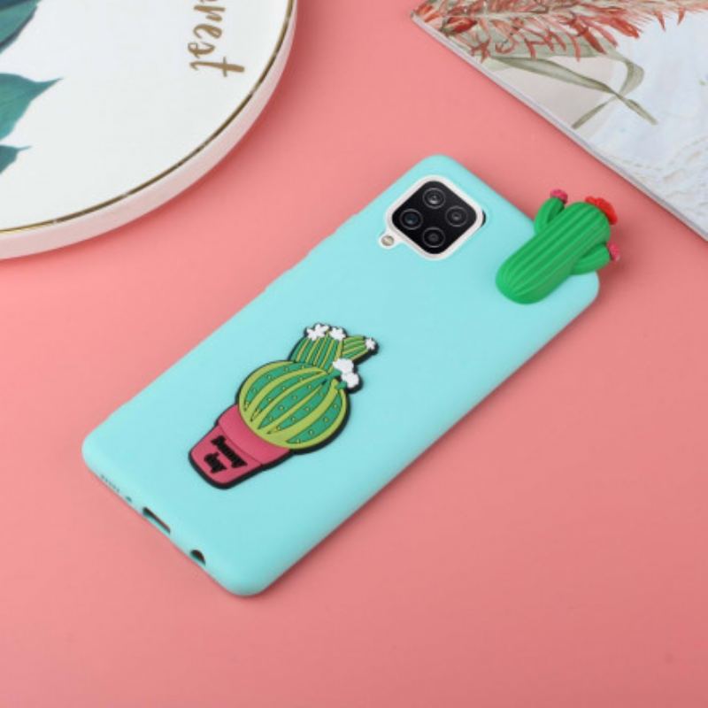 Capa Para Samsung Galaxy A42 5G Loucura De Cacto 3d