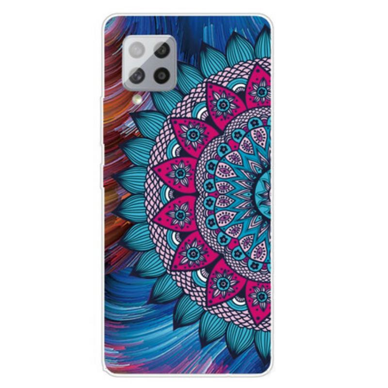 Capa Para Samsung Galaxy A42 5G Mandala Colorida