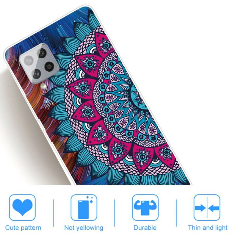 Capa Para Samsung Galaxy A42 5G Mandala Colorida