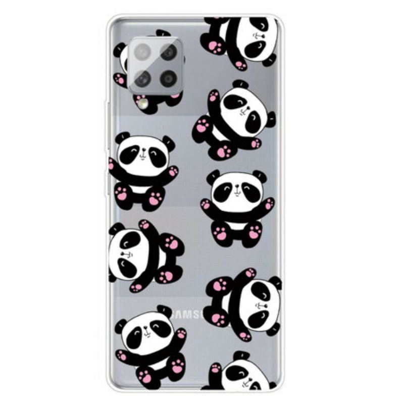 Capa Para Samsung Galaxy A42 5G Top Pandas Divertidos