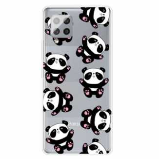 Capa Para Samsung Galaxy A42 5G Top Pandas Divertidos