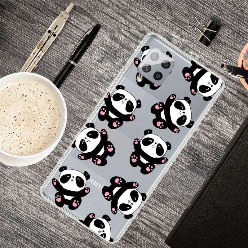 Capa Para Samsung Galaxy A42 5G Top Pandas Divertidos