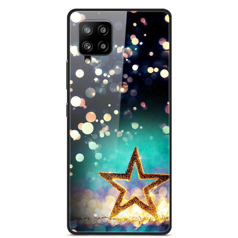 Capa Para Samsung Galaxy A42 5G Vidro Temperado Estrela