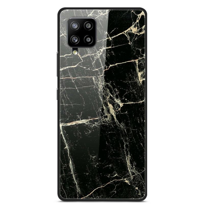 Capa Para Samsung Galaxy A42 5G Vidro Temperado Mármore Supremo