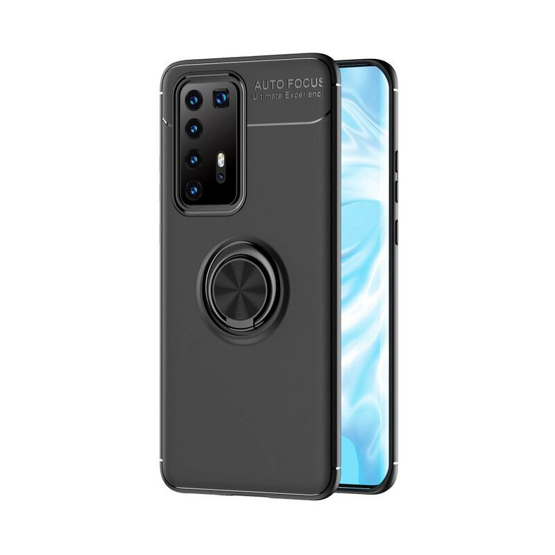 Capa Para Huawei P40 Pro Plus Anel Giratório