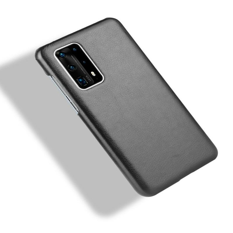 Capa Para Huawei P40 Pro Plus Efeito Couro De Desempenho Lichia