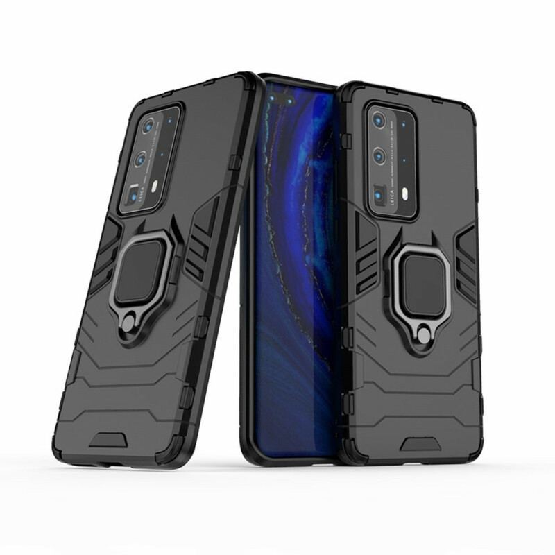 Capa Para Huawei P40 Pro Plus Resistente A Anel