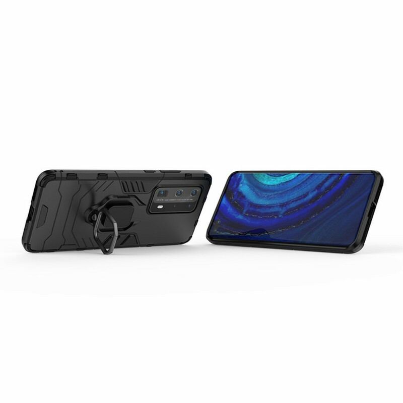 Capa Para Huawei P40 Pro Plus Resistente A Anel