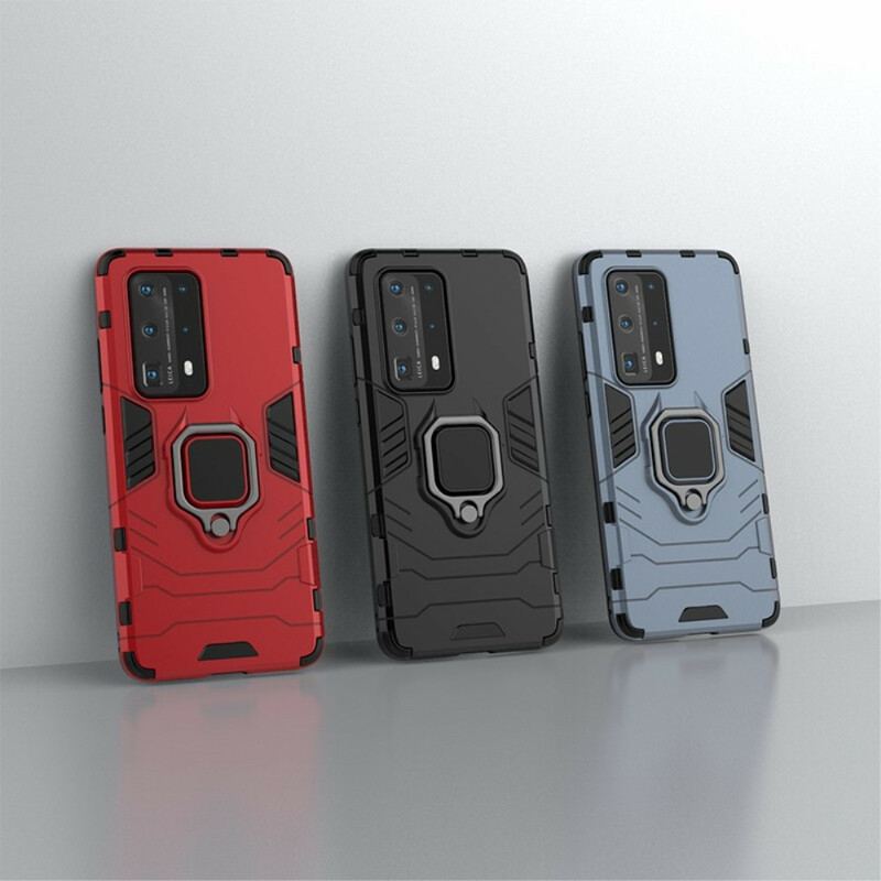 Capa Para Huawei P40 Pro Plus Resistente A Anel