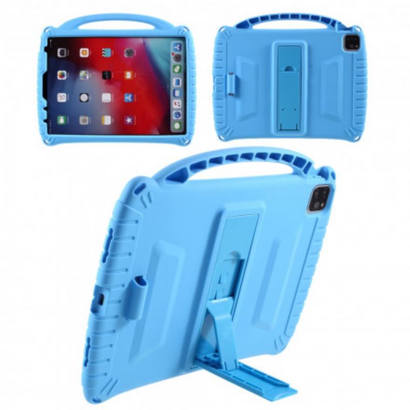 Capa De Celular Para iPad Pro 11" (2020) Silicone Com Suporte E Pulso