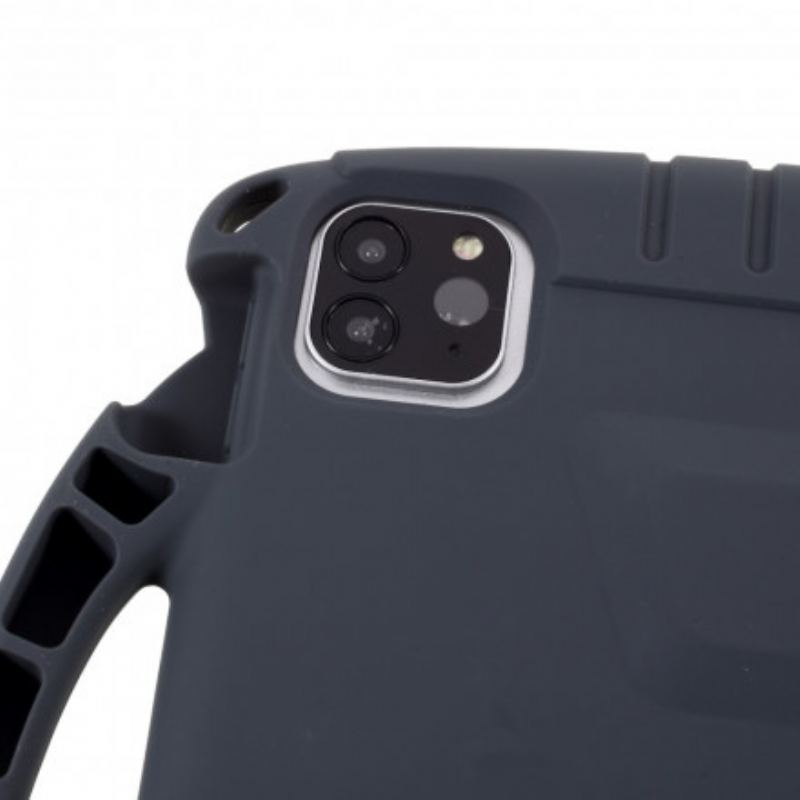 Capa De Celular Para iPad Pro 11" (2020) Silicone Com Suporte E Pulso